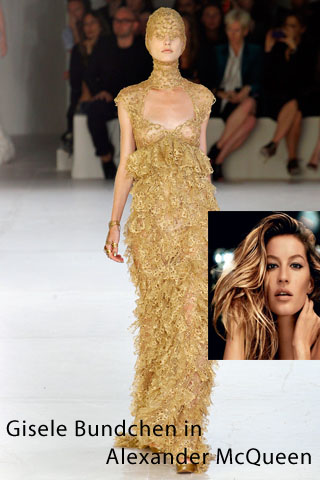 Alexander mcqueen gisele