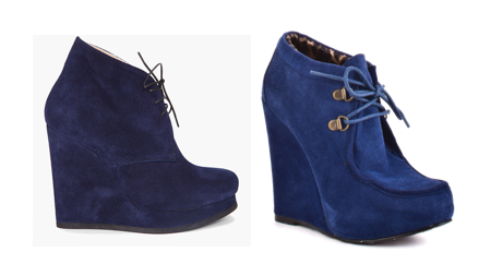 blue suede shoes