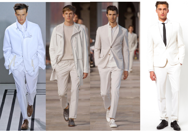 romeostyle men in white suits