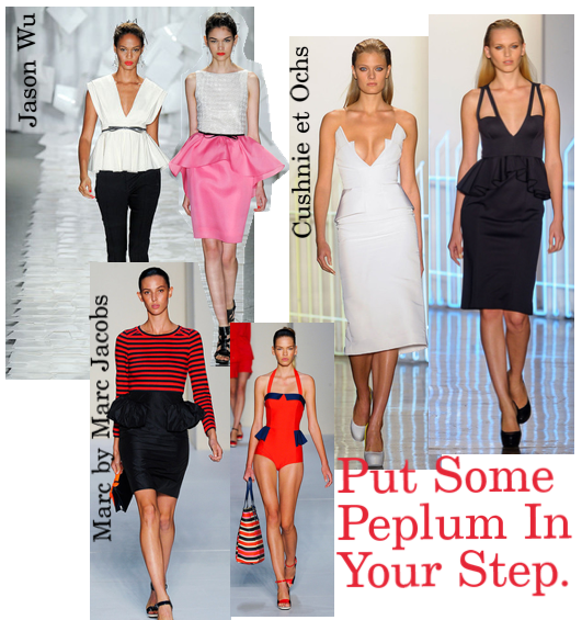 Spring Trends Me Likey: Put Some Peplum In Your Step.
